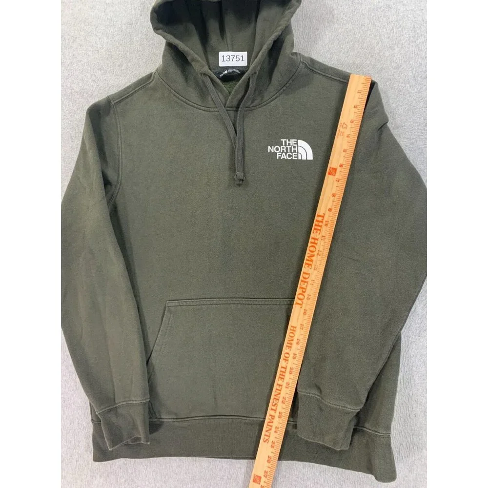 The North Face Cotton Blend Explorer Hoodie Sweatshirt (Men's Medium)‎ Green